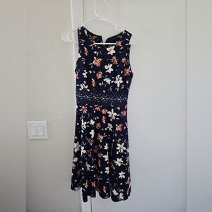 Floral midi dress